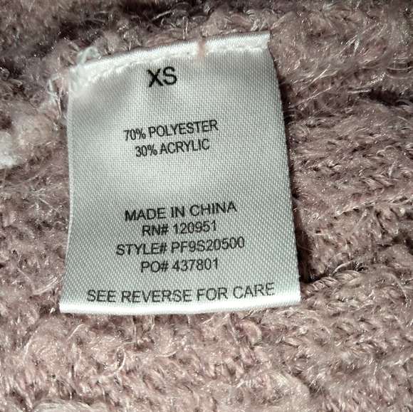 Pink Rose Striped Sweater - Picture 3 of 4